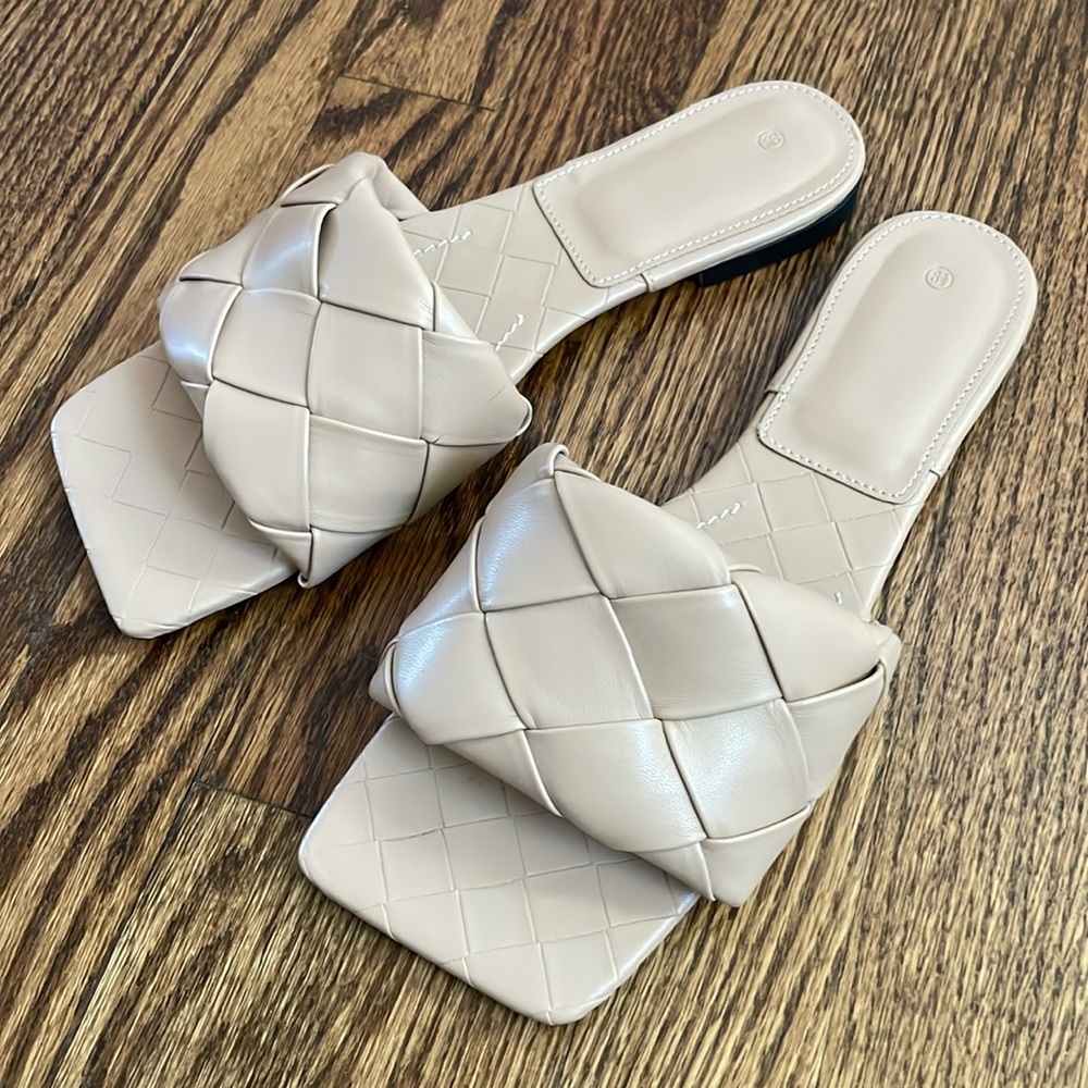Woven slides